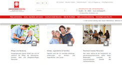 Desktop Screenshot of caritas-dinslaken.de